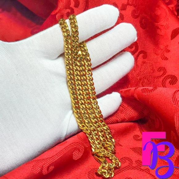 *NEW!* 6MM 24" 14K Miami Cuban Neck Chain - Picture 3 of 12